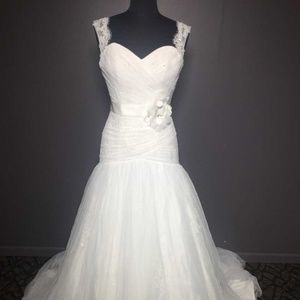 Wedding Gown Fit and Flare- on sale